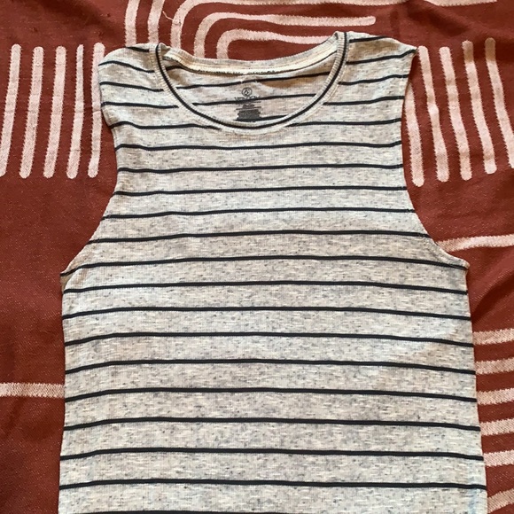 Volcom Ribbed Stripe Sleeveless Dress - Picture 4 of 5